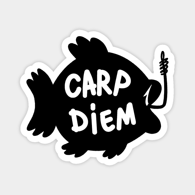 Carp Diem Magnet by Grumpire