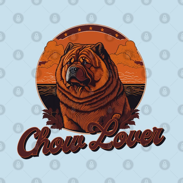 Chow Chow Lover - Vintage Design by brindled