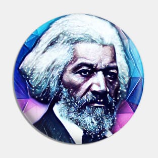 Frederick Douglass Snowy Portrait | Frederick Douglass Artwork 4 Pin