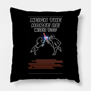 Neigh the horse Pillow