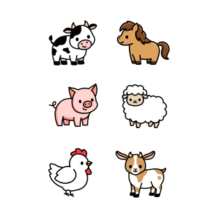 Farm Sticker Pack T-Shirt