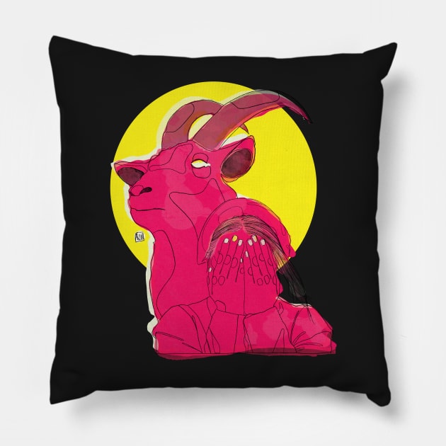 Wouldst thou like to live deliciously? Pillow by annijyn