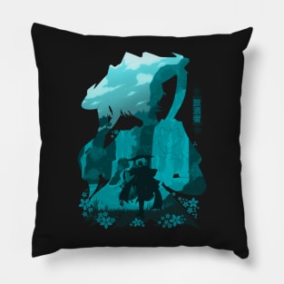 GENSHIN IMPACT WANDERER NEGATIVE SPACE Pillow