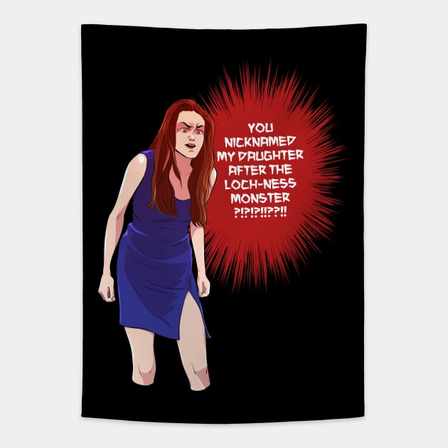 Bella is pissed Tapestry by tallesrodrigues