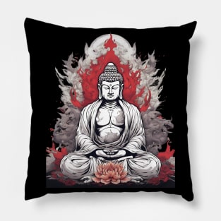 Buddha Statue Pillow