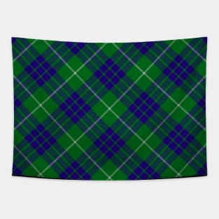 Clan Hamilton Green Hunting Tartan Tapestry