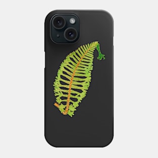 Rare wood fern - Dryopteris Phone Case