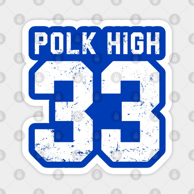 Polk High 33 Magnet by Pikan The Wood Art