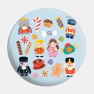 Nutcracker Ballet Pin