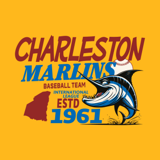 Defunct Charleston Marlins Baseball Team 1961 T-Shirt