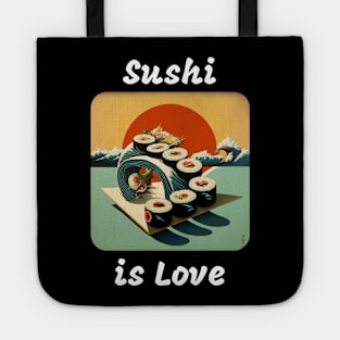 Sushi is love v2 Tote