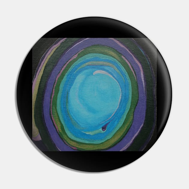 Blue Corona Pin by NEllis