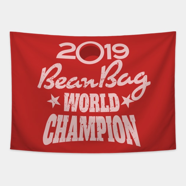 Beanbag Champion 2019 Tapestry by chrayk57