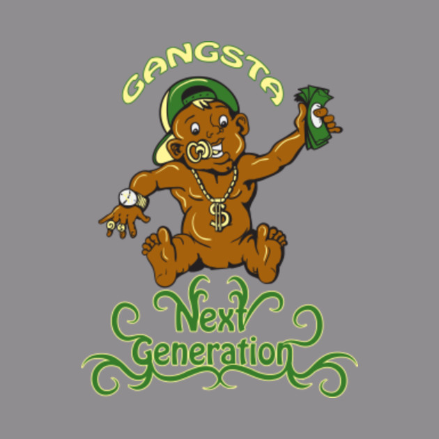 Gangster Baby SVG