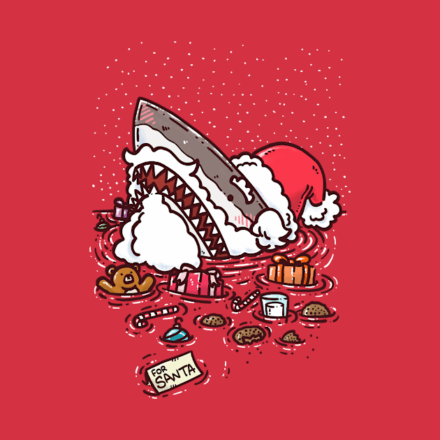 Jolly St Nick Shark by nickv47