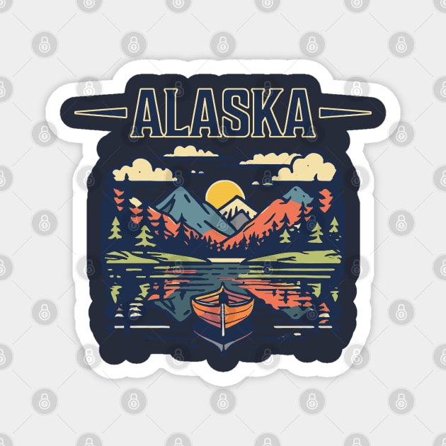 Alaska Magnet by Midcenturydave