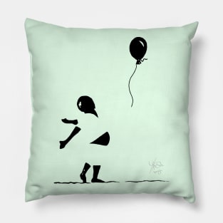 The joy of letting go Pillow