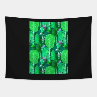 Emerald Forest Tapestry