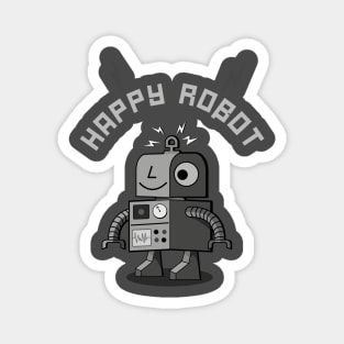 Happy Robot Magnet