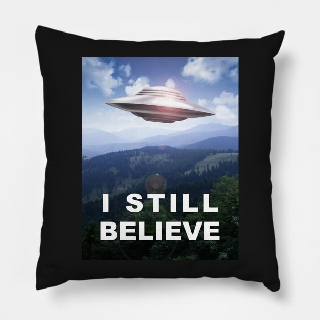 I Still Believe Pillow by triggerleo