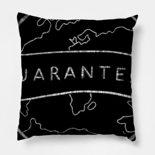 Quaranteam tshirt Pillow