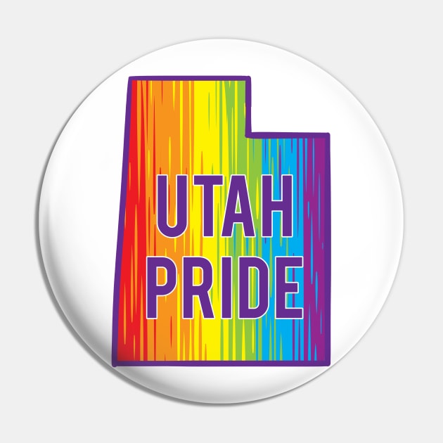 Utah Pride Pin by Manfish Inc.