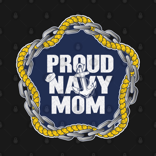 Disover I Proud of my Navy Mom - Navy Mom - T-Shirt