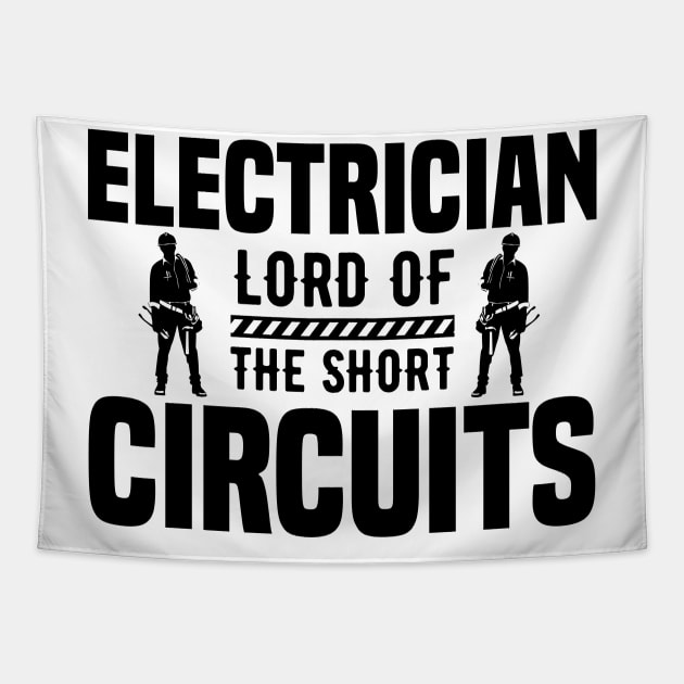 Electrician lord the short circuits Tapestry by mohamadbaradai