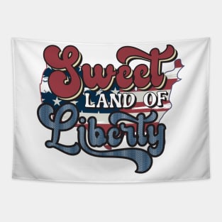 Sweet Land Of Liberty Tapestry