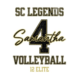 Samantha #4 SC Legends (12 Elite) - White T-Shirt