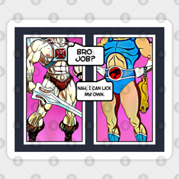 Bro Job He Man Aufkleber Teepublic De Have you ever heard of bro? teepublic