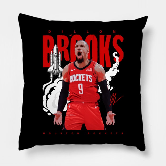 Dillon Brooks Pillow by Juantamad