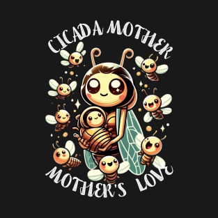 Cicada Mother - Happy Mother's Day T-Shirt