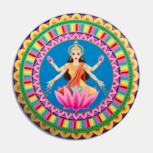 Goddess Lakshmi Pin