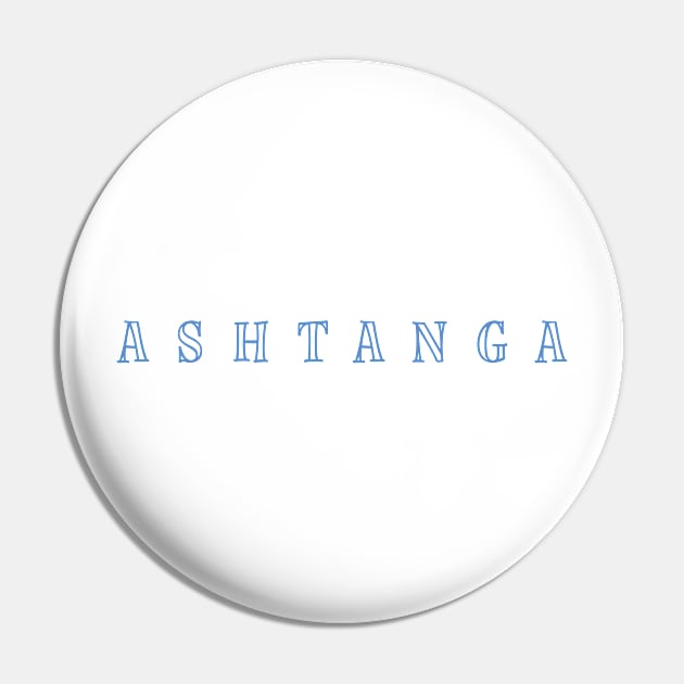 Ashtanga Yoga Pin by TomiTee