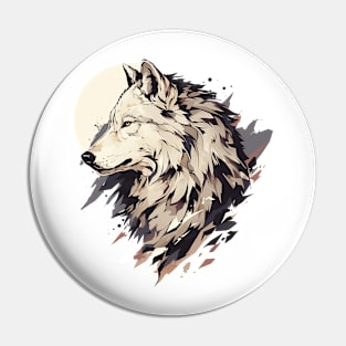 wolf Pin