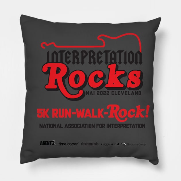 NAI 5K 2022: Logo Shirt Pillow by pcaputo@interpnet.com