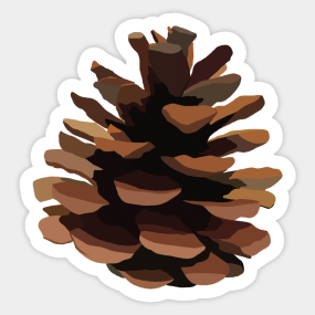 Pinecone Stickers Teepublic