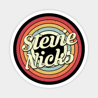 Stevie Proud Name Retro Rainbow Tribute Magnet