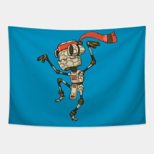 Martial Arts Robots for Karate and Kung Fu Lovers Tapestry