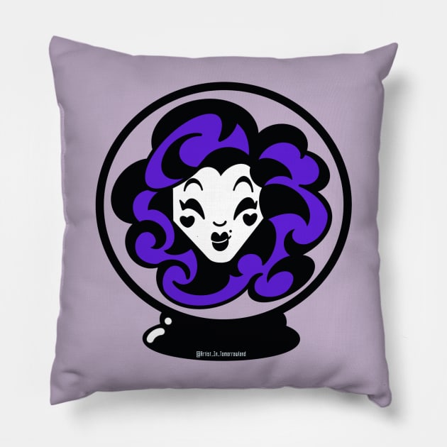 Leota Pillow by Artist_In_Tomorrowland