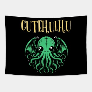 Cute Cthulhu or Just Cutehulhu! Tapestry