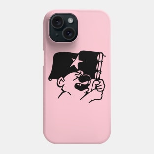 Angry Bear With Flag Phone Case