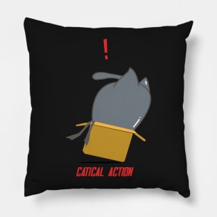 Metal Gear Cat - Catical Action Pillow