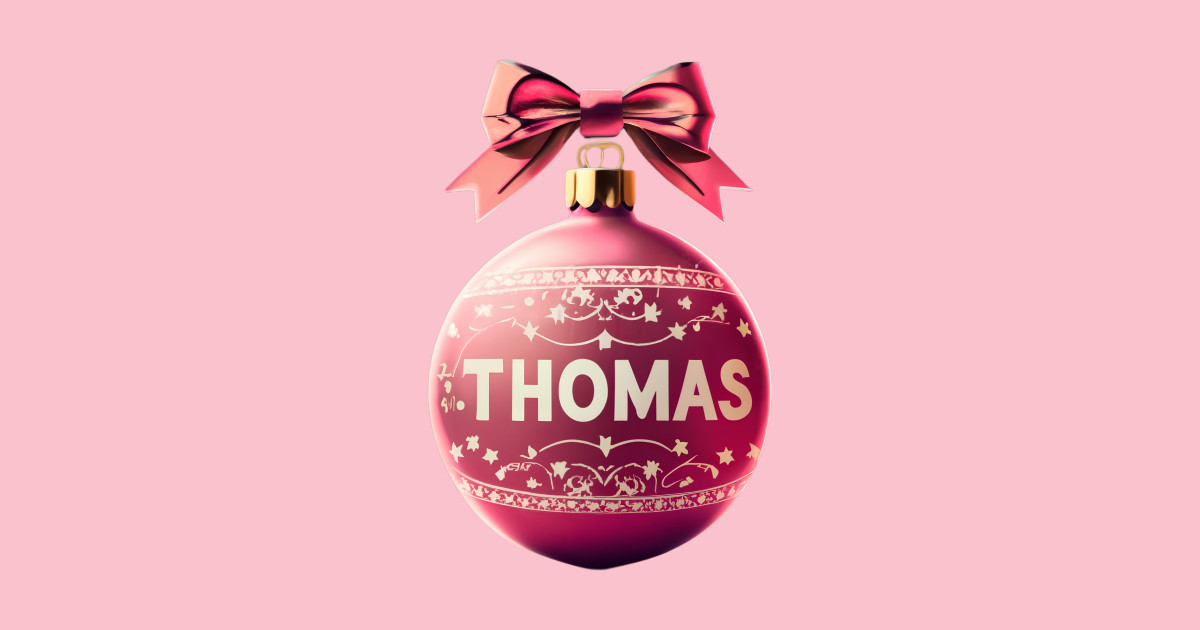 Thomas Christmas Ball Thomas TShirt TeePublic