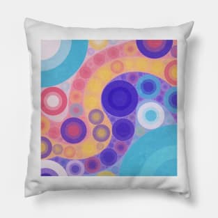 Bubble Rainbow Pillow