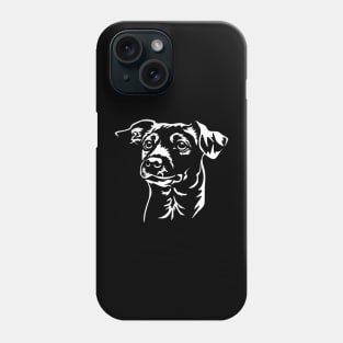 Jack Russell Dog Dogs - Jack Russell Head Phone Case