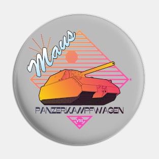 MAUS Synthwave style Pin