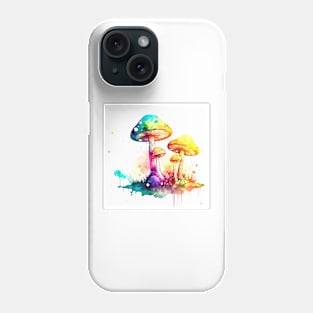 MUSHROOMS WATER COLOR Phone Case