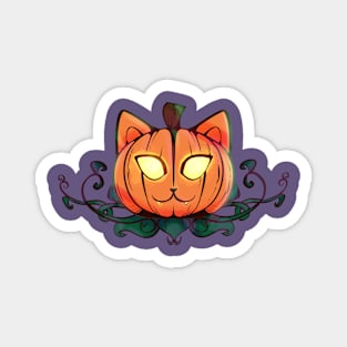 Pumpki-kitty! Magnet